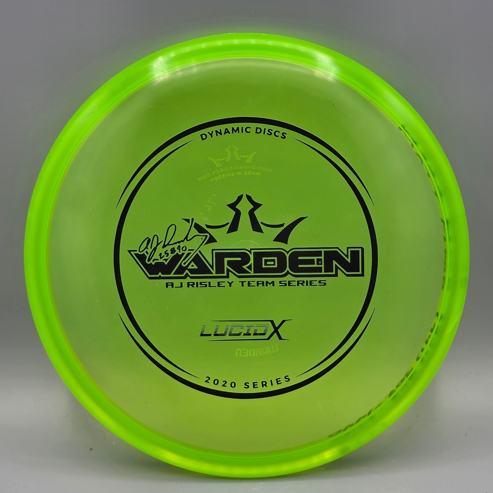 Dynamic Discs Putter 174g Green Warden Lucid-X AJ Risley 2020 Series Disc